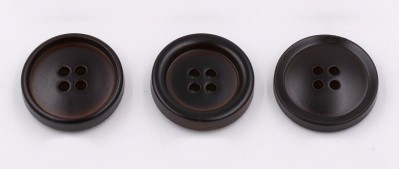 ZJ    ABS四眼西裝扣  11mm  16mm  21mm  25mm  28mm  30mm  塑料 後面照